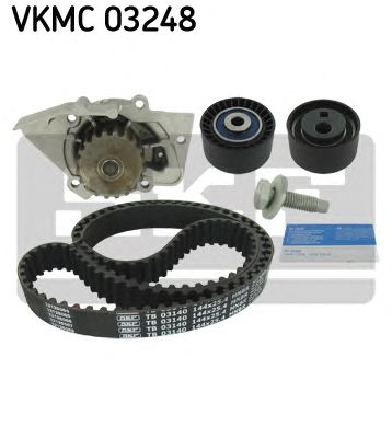 VKMC 03248 SKF - Насос охолоджуючої рідини + комплект зубчатого ремня0
